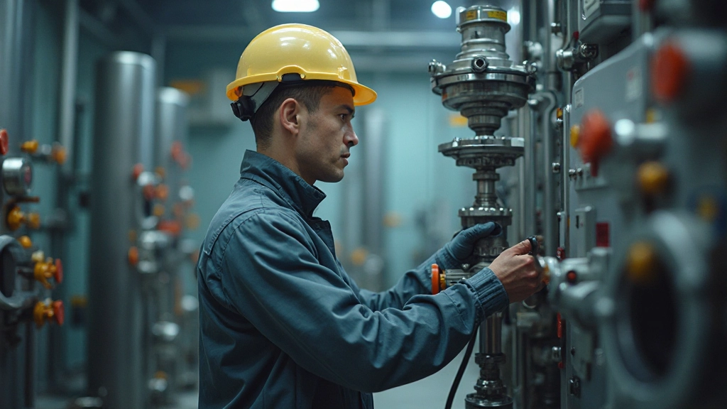 Угольная электростанция с современным оборудованием для снижения выбросов